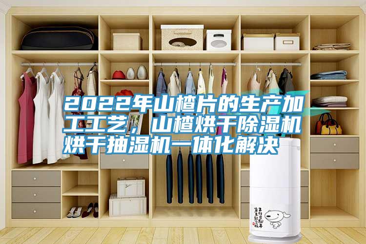2022年山楂片的生產加工工藝，山楂烘干除濕機烘干抽濕機一體化解決
