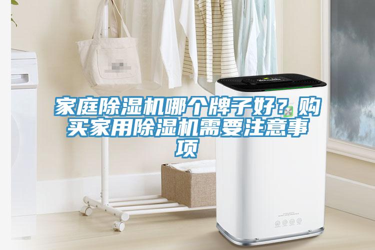家庭除濕機(jī)哪個牌子好?購買家用除濕機(jī)需要注意事項