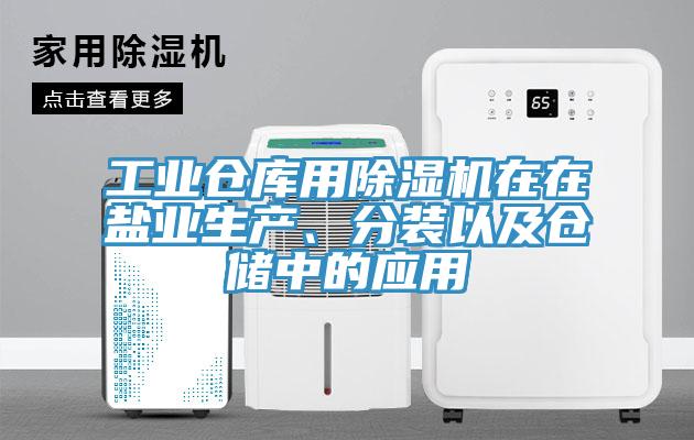 工業倉庫用除濕機在在鹽業生產、分裝以及倉儲中的應用
