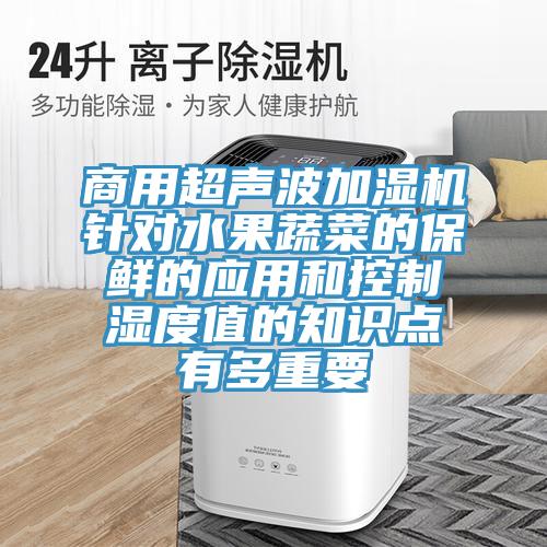 商用超聲波加濕機針對水果蔬菜的保鮮的應(yīng)用和控制濕度值的知識點有多重要