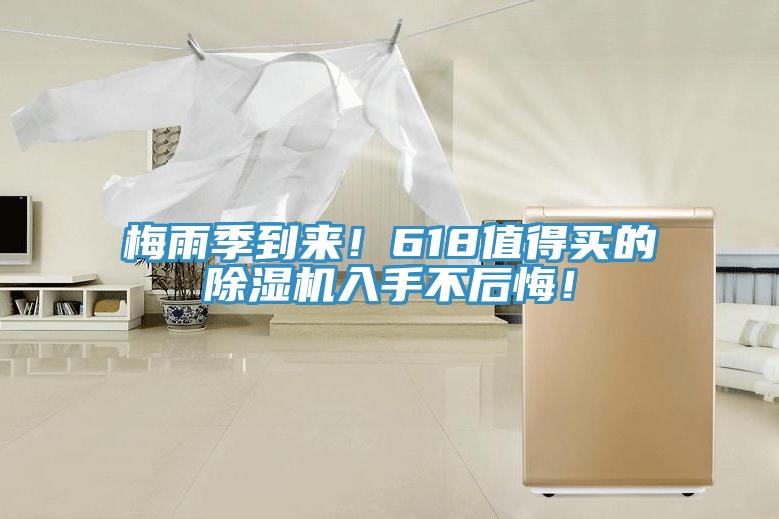 梅雨季到來！618值得買的除濕機入手不后悔！