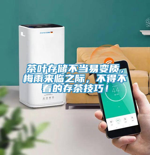 茶葉存儲不當(dāng)易變質(zhì)，梅雨來臨之際，不得不看的存茶技巧！