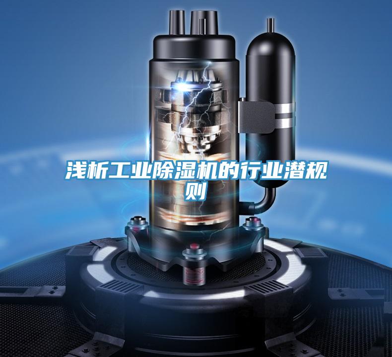 淺析工業(yè)除濕機(jī)的行業(yè)潛規(guī)則