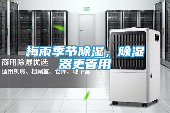 梅雨季節除濕,除濕器更管用