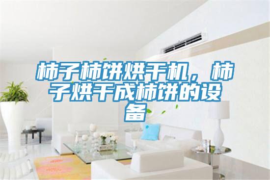 柿子柿餅烘干機，柿子烘干成柿餅的設備