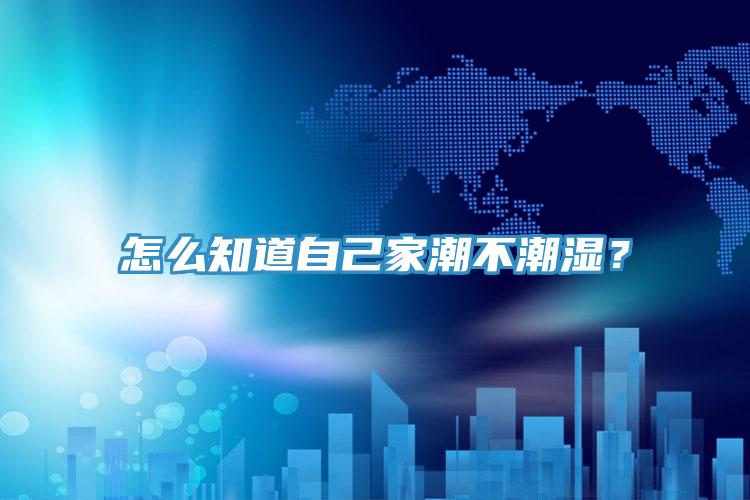 怎么知道自己家潮不潮濕?