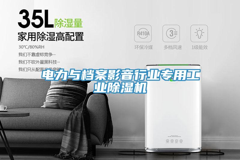 電力與檔案影音行業專用工業除濕機