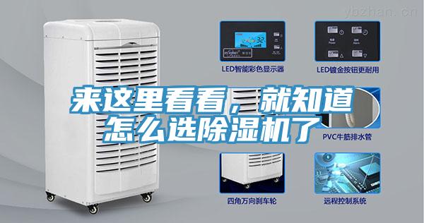 來這里看看,就知道怎么選除濕機(jī)了