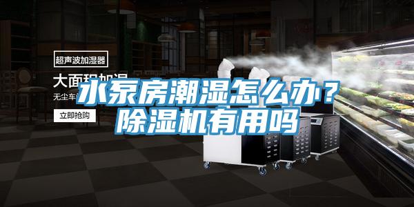 水泵房潮濕怎么辦?除濕機有用嗎