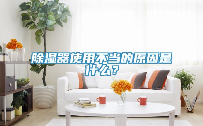 除濕器使用不當的原因是什么?