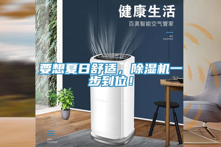 要想夏日舒適，除濕機(jī)一步到位！