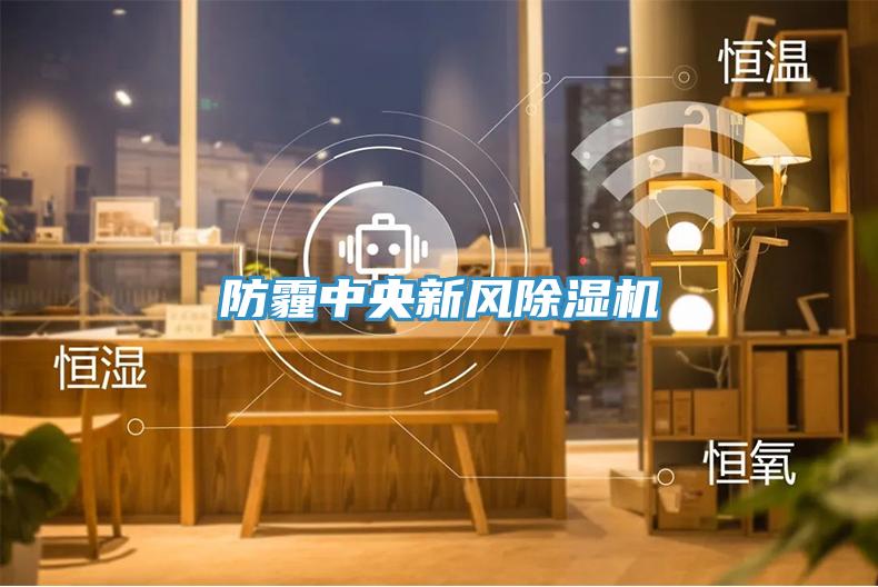 防霾中央新風除濕機