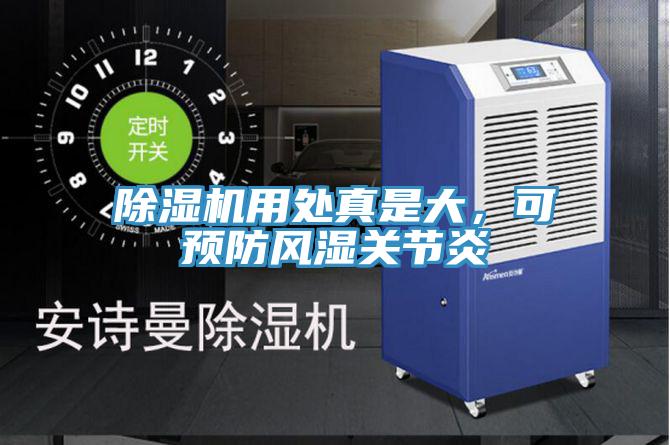 除濕機用處真是大，可預防風濕關節炎