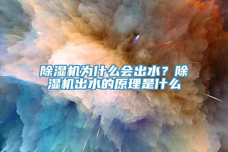除濕機為什么會出水？除濕機出水的原理是什么