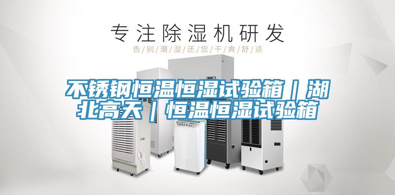 不銹鋼恒溫恒濕試驗箱|湖北高天|恒溫恒濕試驗箱