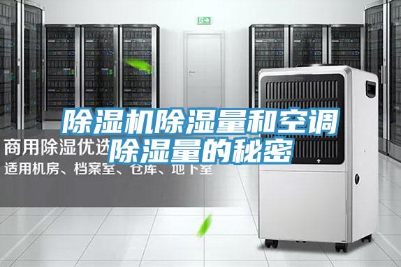 除濕機(jī)除濕量和空調(diào)除濕量的秘密