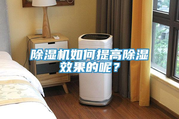 除濕機如何提高除濕效果的呢？