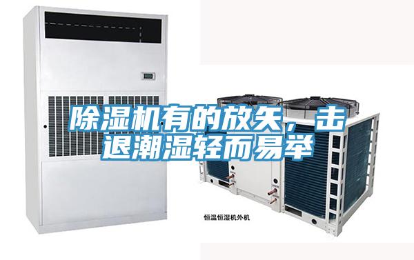 除濕機有的放矢,擊退潮濕輕而易舉