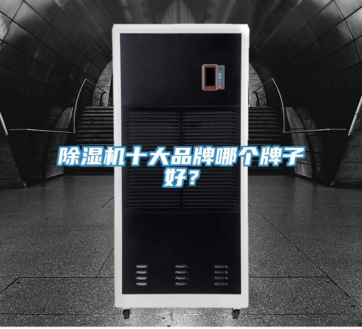 除濕機十大品牌哪個牌子好？