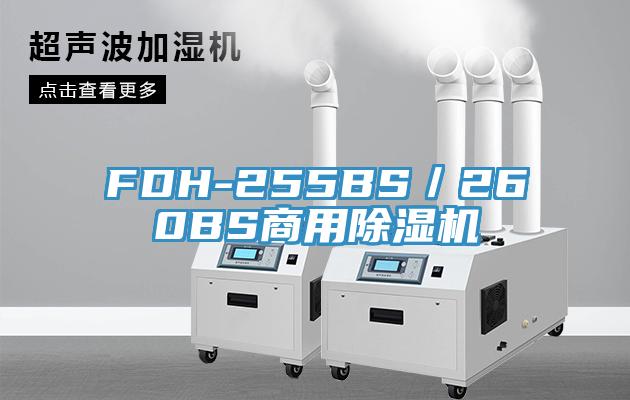 FDH-255BS／260BS商用除濕機(jī)