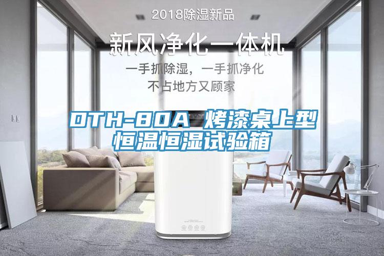 DTH-80A 烤漆桌上型恒溫恒濕試驗箱