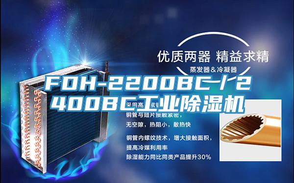 FDH-2200BC／2400BC工業(yè)除濕機(jī)