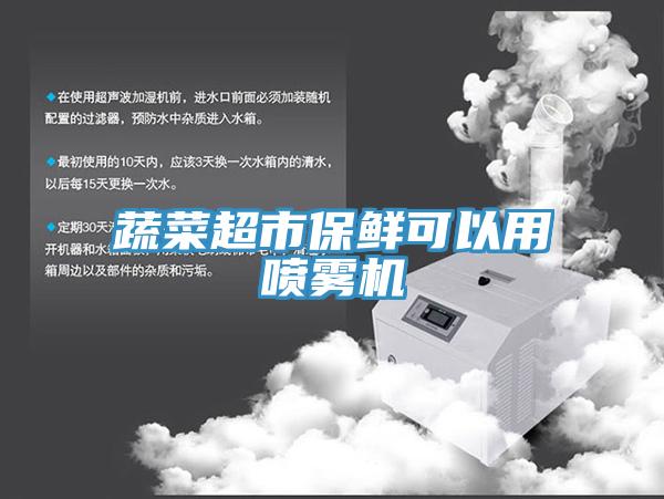 蔬菜超市保鮮可以用噴霧機