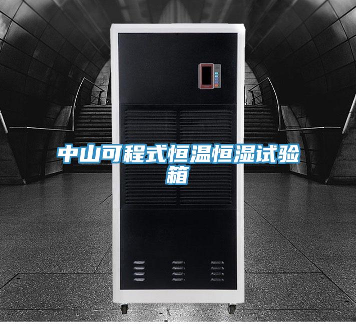 中山可程式恒溫恒濕試驗箱