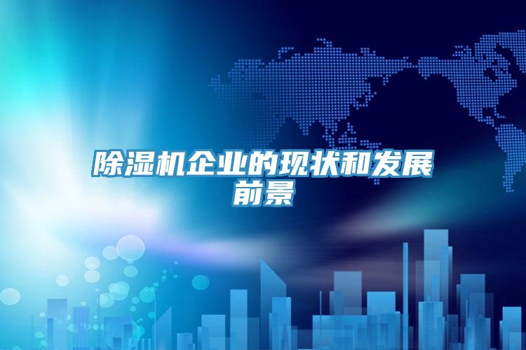 除濕機(jī)企業(yè)的現(xiàn)狀和發(fā)展前景