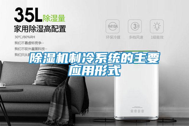 除濕機制冷系統(tǒng)的主要應用形式