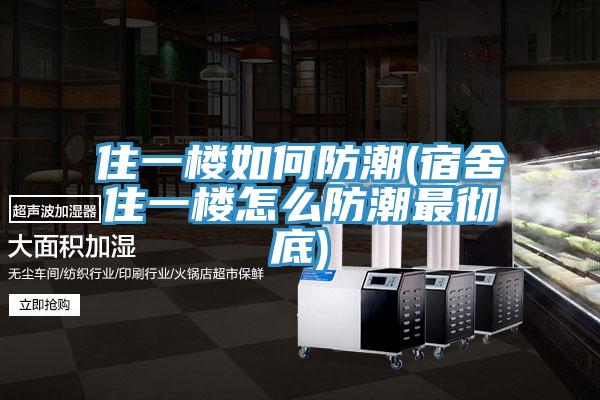 住一樓如何防潮(宿舍住一樓怎么防潮最徹底)