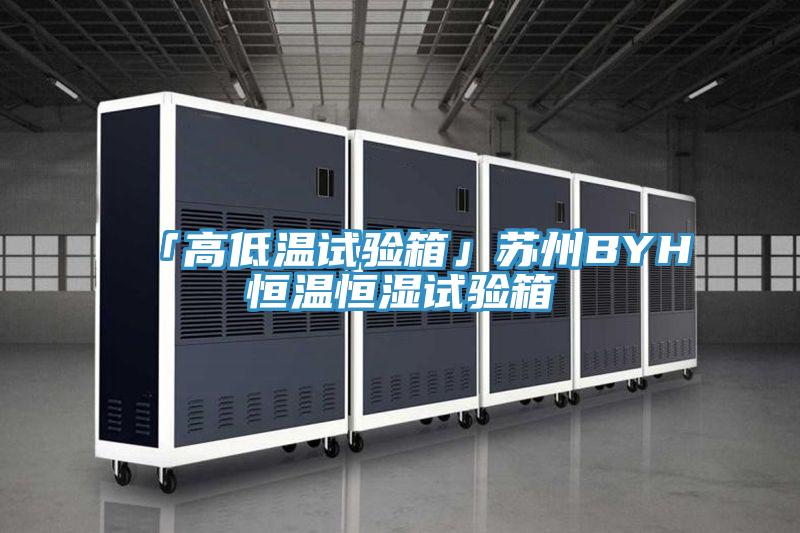 「高低溫試驗箱」蘇州BYH恒溫恒濕試驗箱