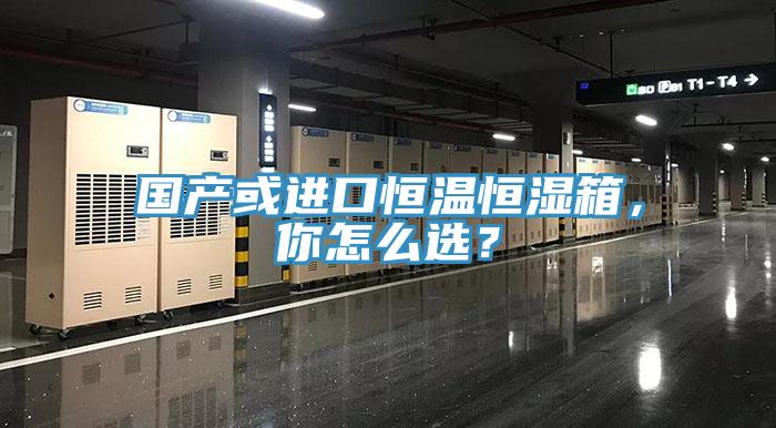 國產(chǎn)或進口恒溫恒濕箱，你怎么選？