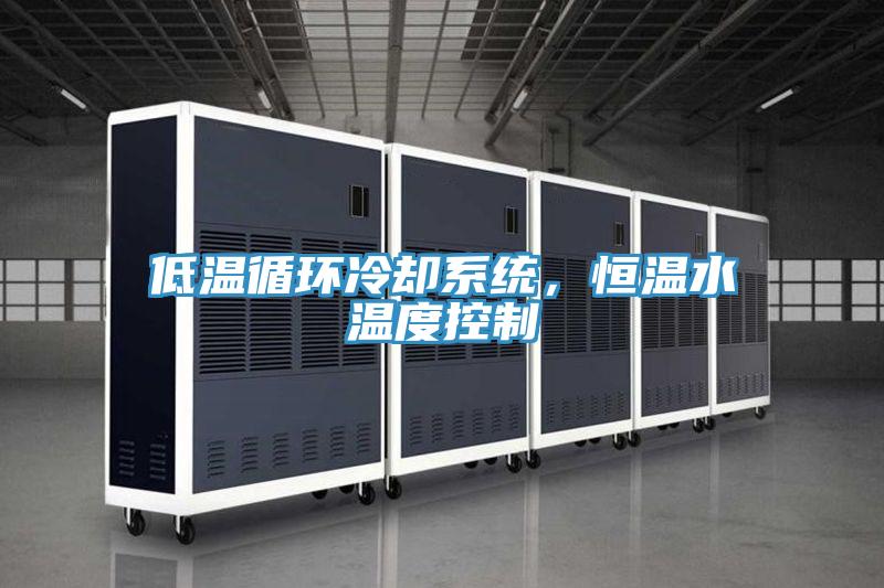 低溫循環冷卻系統，恒溫水溫度控制