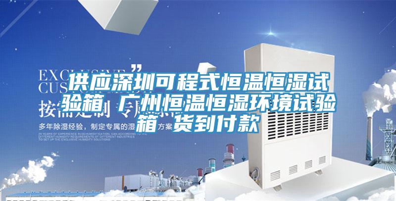 供應深圳可程式恒溫恒濕試驗箱 廣州恒溫恒濕環境試驗箱 貨到付款