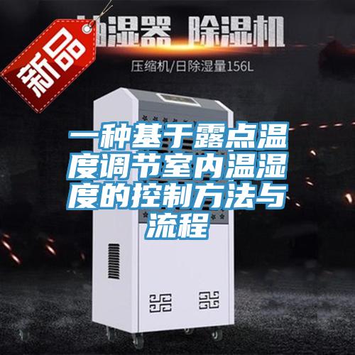一種基于露點溫度調節室內溫濕度的控制方法與流程