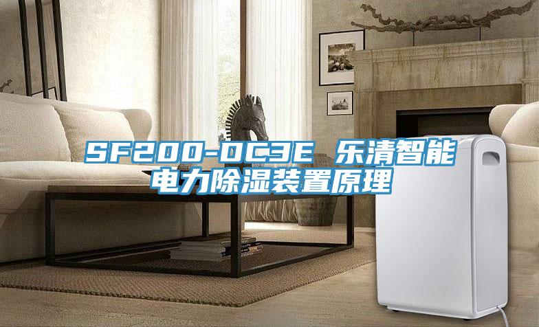 SF200-DC3E 樂清智能電力除濕裝置原理