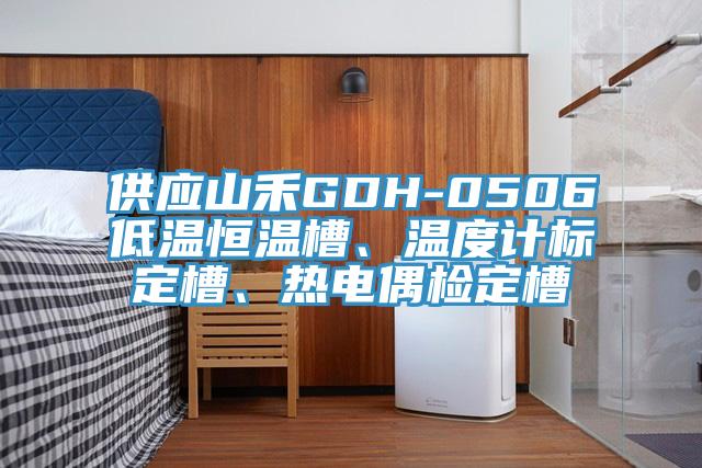 供應山禾GDH-0506低溫恒溫槽、溫度計標定槽、熱電偶檢定槽