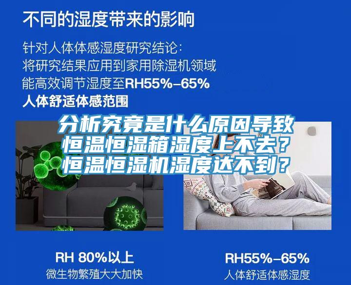 分析究竟是什么原因導致恒溫恒濕箱濕度上不去？恒溫恒濕機濕度達不到？