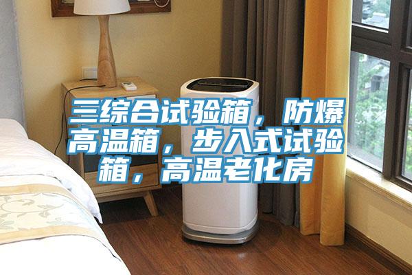 三綜合試驗(yàn)箱，防爆高溫箱，步入式試驗(yàn)箱，高溫老化房
