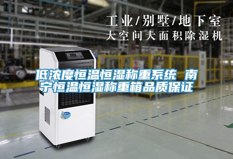 低濃度恒溫恒濕稱重系統 南寧恒溫恒濕稱重箱品質保證