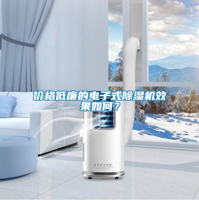 價(jià)格低廉的電子式除濕機(jī)效果如何？