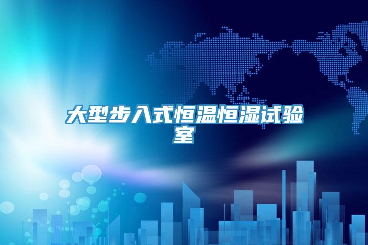 大型步入式恒溫恒濕試驗(yàn)室
