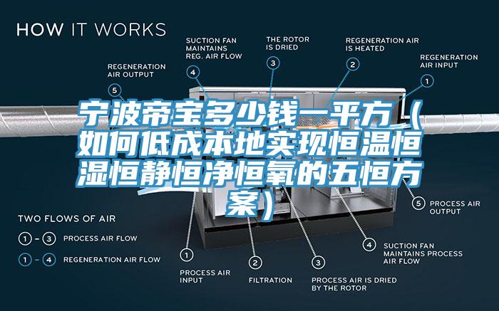 寧波帝寶多少錢一平方（如何低成本地實現恒溫恒濕恒靜恒凈恒氧的五恒方案）