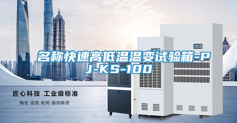 名稱快速高低溫溫變?cè)囼?yàn)箱-PJ-KS-100