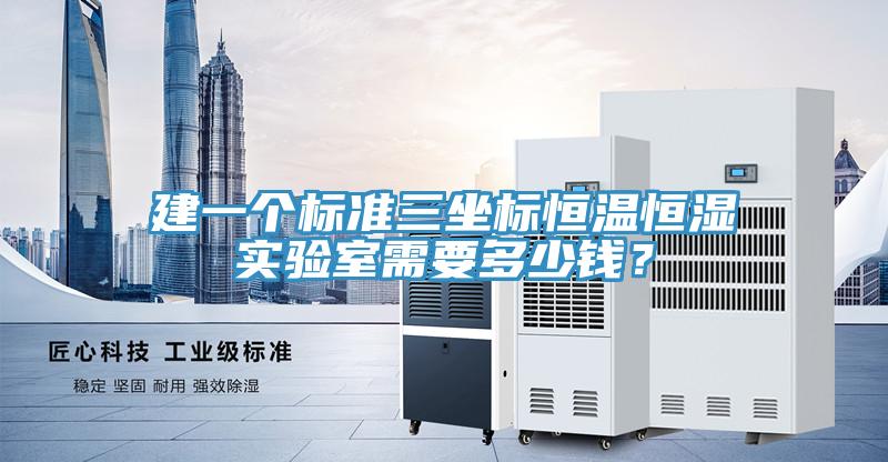 建一個標準三坐標恒溫恒濕實驗室需要多少錢?