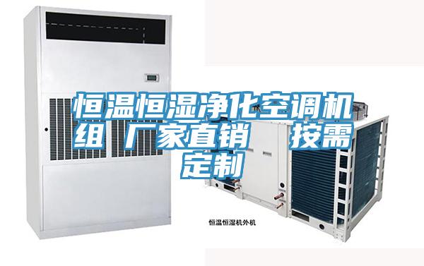 恒溫恒濕凈化空調機組 廠家直銷 按需定制