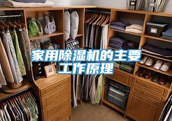 家用除濕機的主要工作原理