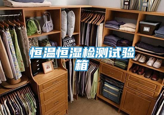 恒溫恒濕檢測試驗箱