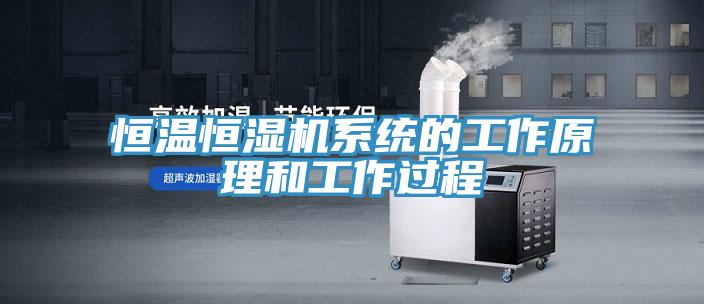 恒溫恒濕機系統(tǒng)的工作原理和工作過程